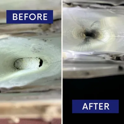 Professional dryer vent cleaning service